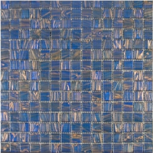 Glass Mosaic Blue Tiles