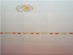 Ceramic Wall Tile, White Home Decor