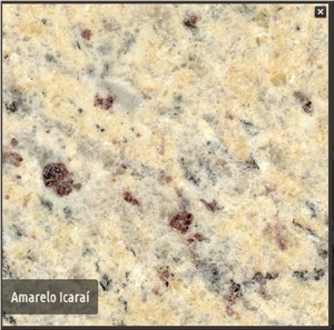 Amarelo Icarai Granite Slabs & Tiles, Brazil Yellow Granite