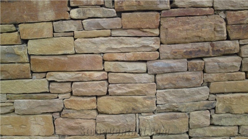 Spisske Sandstone Building Wall, Masonry