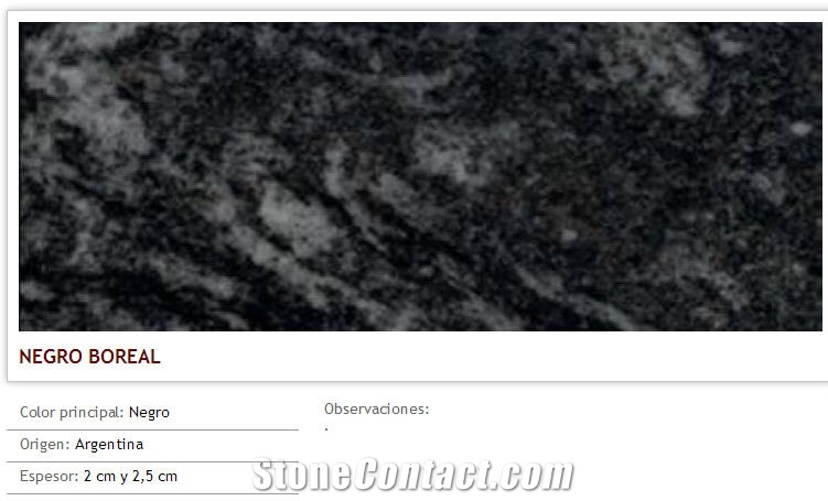 Granito Negro Boreal Slabs & Tiles, Negro Boreal Granite Slabs & Tiles
