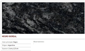Granito Negro Boreal Slabs & Tiles, Negro Boreal Granite Slabs & Tiles