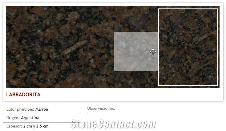 Labradorita Granite Slabs & Tiles, Argentina Brown Granite
