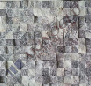 Milas Lilac Marble Split Mosaic