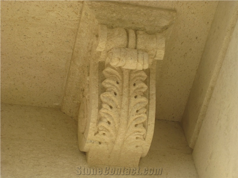 Armenian Gold Felsite Stone Building, Masonry