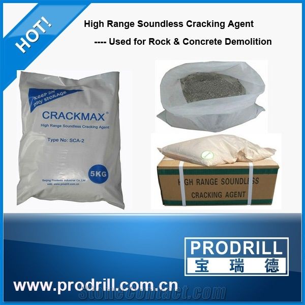 Prodrill Soundless Rock Breaking Chemicals