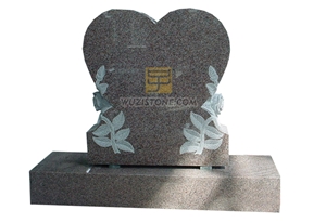 Wz-M-003, Grey Granite Monument & Tombstone