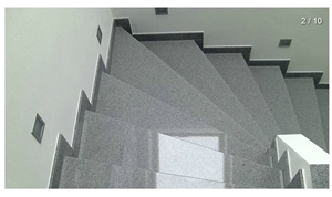Grey Granite Staircase, Muhlviertler Granit Grey Granite Stairs