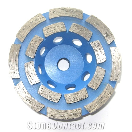 2013 New Product China Segment Double Row Cup Wheel
