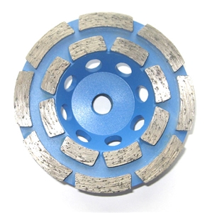 2013 New Product China Segment Double Row Cup Wheel