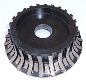 China Hot Sale Power Tool Diamond Stone Edging Wheel
