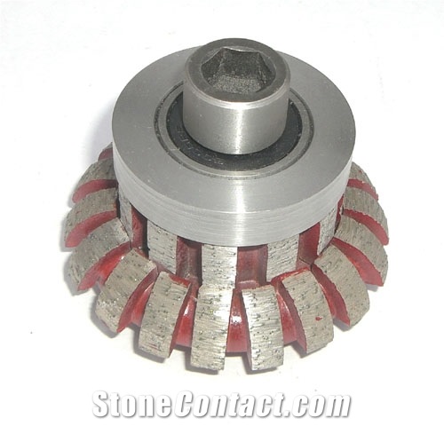 L Shape China Sharpener Granite Marble Edge Profile Wheel