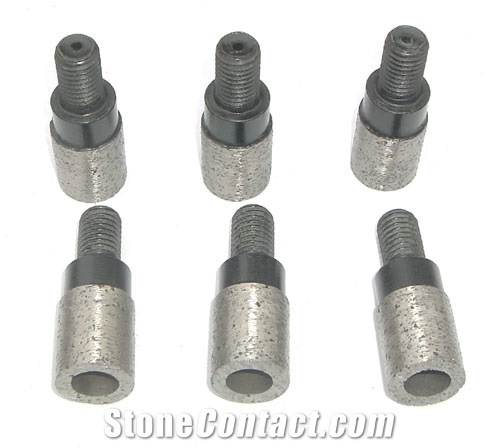 M12 Thread 20mm Cnc Finger Bits Carving Power Tools for Granite /Marble