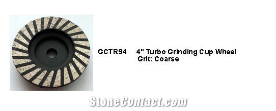 4" Turbo Grinding Cup Wheel( Made in Korea )