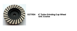 4" Turbo Grinding Cup Wheel( Made in Korea )
