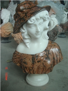 Bust Stone Statue