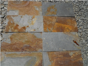 Chinese rusty slate stone wall tiles & flooring Tiles, slate floor covering, slate wall cladding
