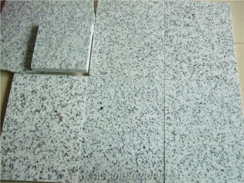 G365 Shandong Black Spotted White/Sesame White Flooring/Walling Chinese White/Grey Granite Tiles & Slabs