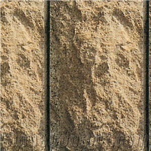 G682 Yellow Rust Stone, Exterior Walling Chinese Yellow/Beige Mushroom Stone/Granite Tiles/Cladding Stone