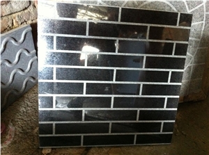 G684 Fuding Black Flooring, Walling Chinese Black Lava Stone