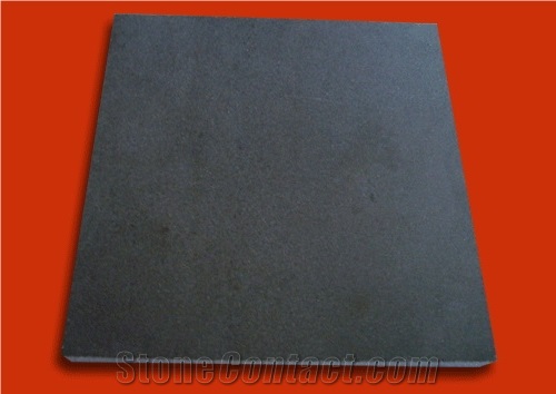 Hainan Black Flooring, Walling Tiles, Chinese Black Lava/Basalt Tiles