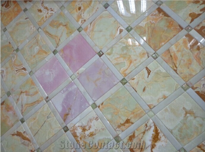 Marble Mosaic,China Cultured Floor & Wall Tile, Wall Panel