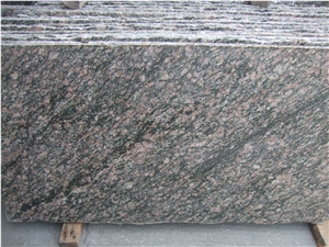 Peacock Green Granite Slab & Tile, Chinese Green Granite