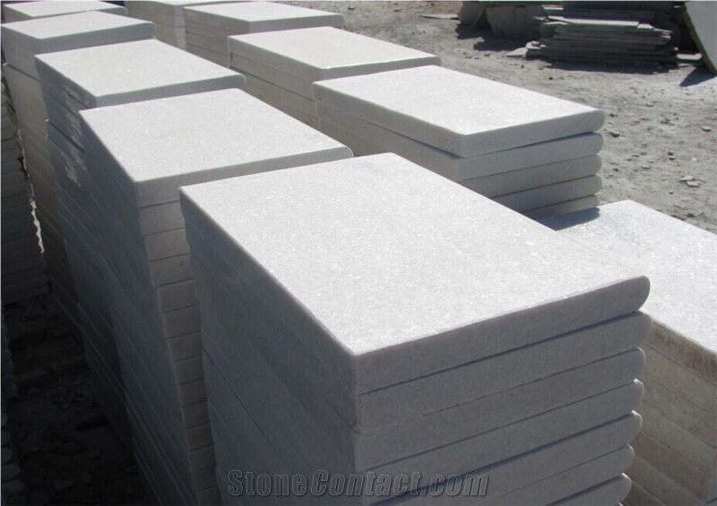 White Quartzite Flooring Tiles & Slabs, China White Quartzite