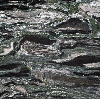 Yunnan Green/Seawave Green Flooring/Walling Chinese Green Granite Tiles & Slabs