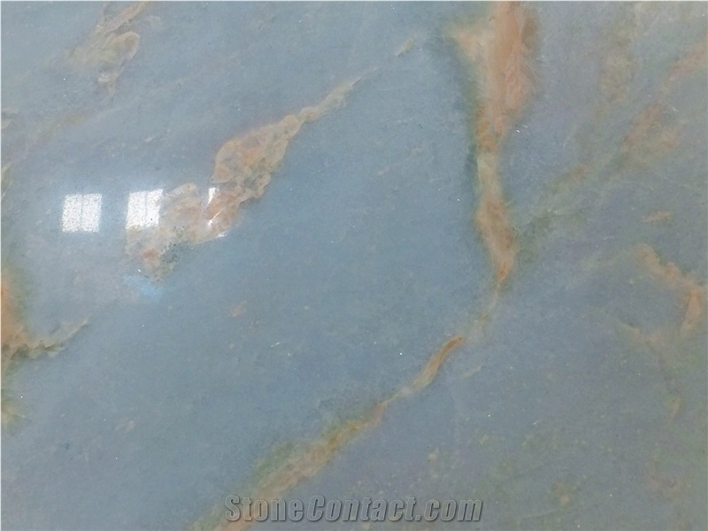 Sky Blue Marble with Factory Price, Marble Slabs
