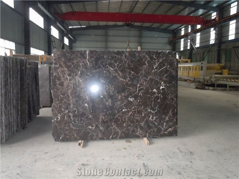 China Dark Emperador Marble Slabs & Tiles