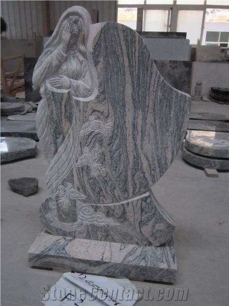 China Juparana Granite Monument,Headstone