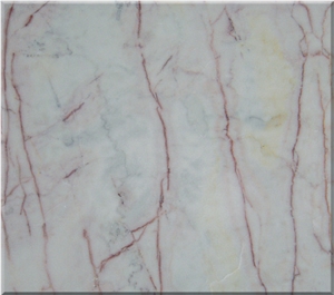 Grey Red Cream Marble Tile