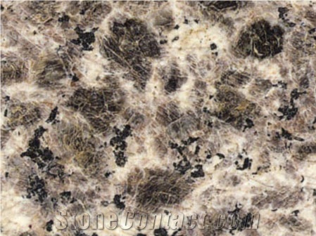 Leopard Skin Granite Tile, China Brown Granite