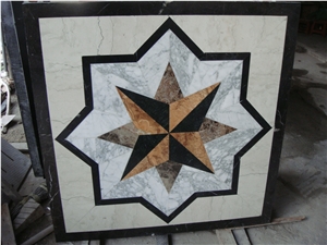 Star Marble Waterjet Pattern