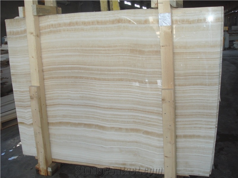 Timber White Onyx Slabs & Tiles