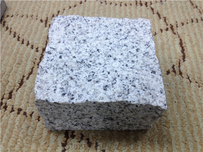 White Granite Cubes