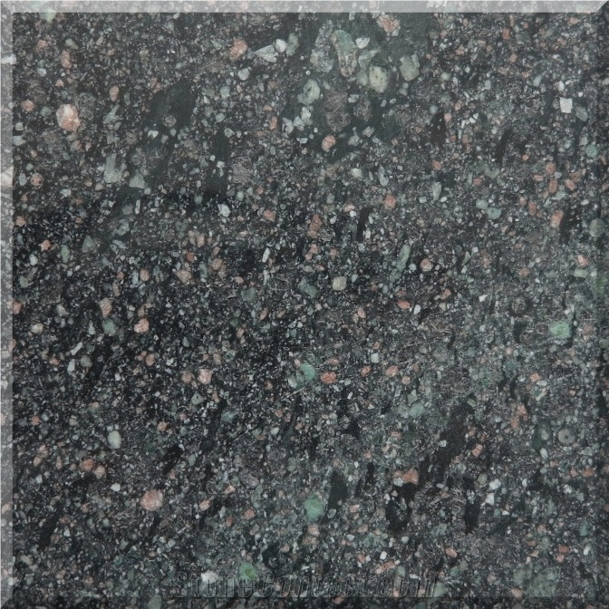 Green Pearl Slabs & Tiles, China Green Granite