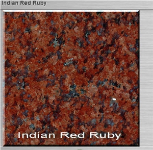 Indian Ruby Red Granite Slabs & Tiles