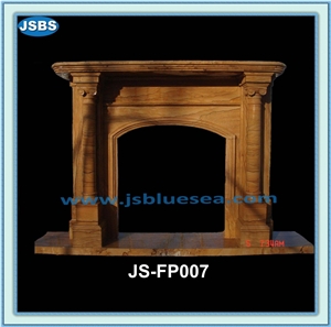 Cheap Natural Marble Fireplace