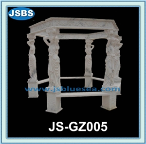 Cheap Natural Marble Gazebo