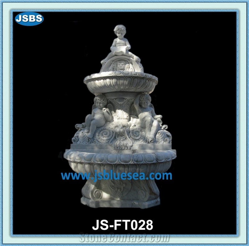 Natural Marble Outdoor Water Fountains