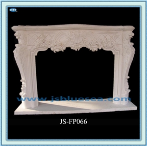 Natural Stone Fireplace Frame, Natural Marble Fireplaces
