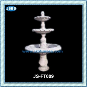 Natural White Tier Stone Fountain, Natural Marble Fountains