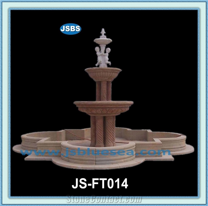 Outdoor Natural Stone Marble Fountain
