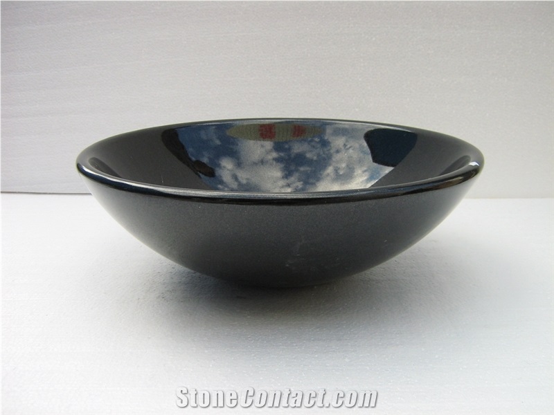 Black Granite Sink (Bowl), Shanxi Black Granite Sinks