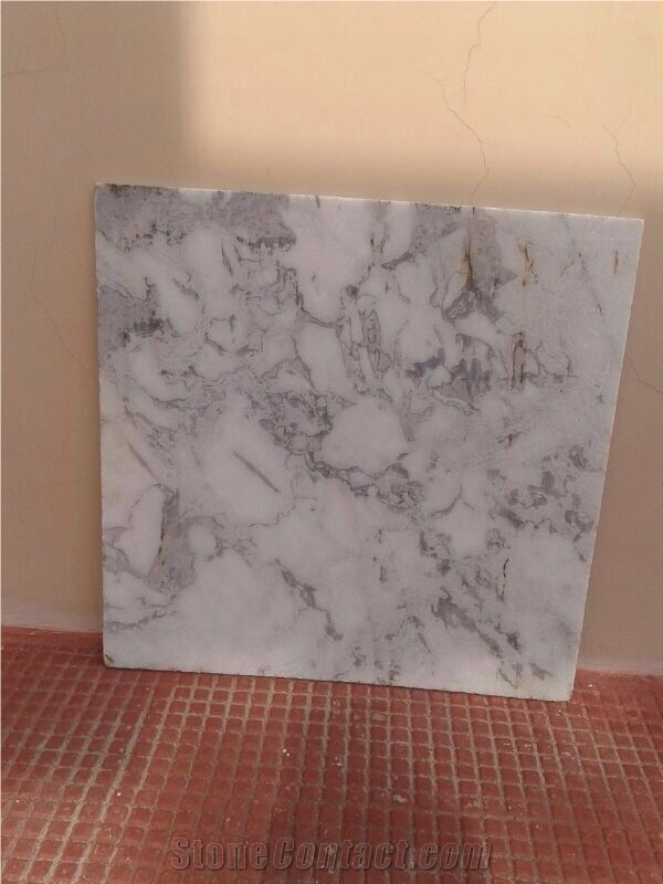 White Marble Tiles, India White Marble