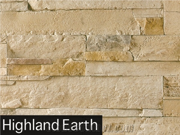 Highland Earth Sandstone Veneer Stone Cladding