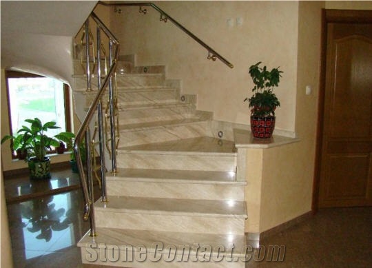 Amman Beige Marble Stairs