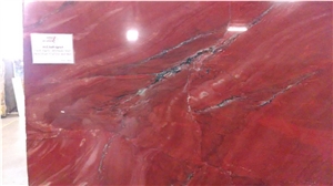 Xangoo Red Quartzite Slabs, Brazil Red Quartzite